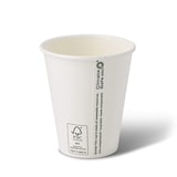 thumbnail of greenbox - vasos de papel 250 ml / 10 oz, Ø 90 mm, blancos, 50 piezas.