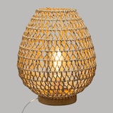 thumbnail of Lampe à poser en métal et papier H 35.5 cm