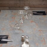 thumbnail of Tisch Rome 70x70cm - Modell Rostgrau