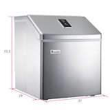 thumbnail of tectake Eiswürfelmaschine für klare Eiswürfel  Silber
