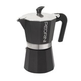 thumbnail of Pedrini Caffettiera Aroma, Alluminio, 6 tazze, Nero