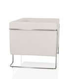 thumbnail of Loungesessel Curacao Cord 1-Sitzer Stoff weiß hjh OFFICE