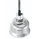 thumbnail of Warmhoudlamp | Zilver | Hoogglans | 1 Infraroodlamp Incandescent | 230V | 230x230x250(h)mm