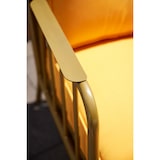 thumbnail of METRO Professional Set de terrasse HONEY, 3 pièces, acier/polyester, 2 fauteuils, 1 table,  or/jaune