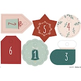 thumbnail of Folia 63121 Adventskalender Bastelset natur