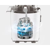 thumbnail of Extractor de zumos Cold Press - Kuvings REVO830 Light Silver, 48 rpm, 240 W, doble tolva, sistema autocortante