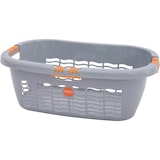 thumbnail of SIENA HOME Wäschekorb Aversa 55cm silbergrau mit Softgriff