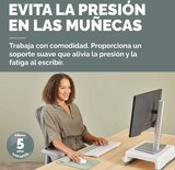 thumbnail of Reposamuñecas para teclado Fellowes Breyta™, 100% reciclable, tecnología Hex Cushion™, verde