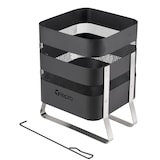 thumbnail of tepro, Design-Feuerkorb Millburn, schwarz,  42,5 x 36 cm