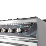 thumbnail of Fogão a gás profissional, 6 bocas, chama piloto, forno a gás 6 kW, aço inoxidável AISI 304, 85 x 105 x 70 cm, 43,2 kW EASYLINE 11506 Vaiotec