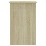 thumbnail of Scrivania in rovere Sonoma 100x50x76 cm modello Nova Elite in legno ingegnerizzato