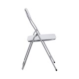 thumbnail of Pack 4 Eleonor Gestoffeerde Klapstoelen 44x46x79cm Wit 7house