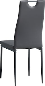 thumbnail of Albatros Esszimmerstühle SALERNO 6er Set, Grau - Edles Italienisches Design, Polsterstuhl Kunstleder-Bezug, Modern und Stilvoll am Esstisch