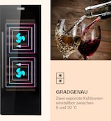 thumbnail of Klarstein Barossa 77 Duo Weinkühlschrank 2 Zonen 191 L 77 Fl. Touch LED schwarz Schwarz