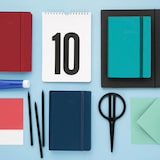 thumbnail of Kalender Daily Pocket 8,8x13cm Silk marine 2024