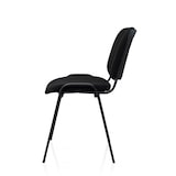 thumbnail of SIGMA Besucherstuhl VC04, Metall/Stoff, schwarz