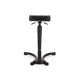 thumbnail of Taburete / silla de trabajo TOP WORK 33 PU negro espuma armazón métalico hjh OFFICE