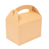 thumbnail of Caixa Cartolina Kraft Cabaz / Presente / Lunch Box 15,8×10,5x11cm – Take Away/Presente/Pastelaria/Bolos/Festas Infantis