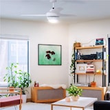 thumbnail of Ventilador de Teto Silencioso MIDI 132B com Luz Led Branca 132cm