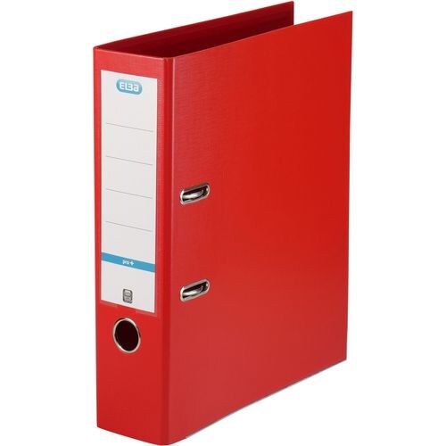 ELBA Smart Pro+ Ordner Breit DIN A4 80 mm Rot 2 Ringe Kunststoff