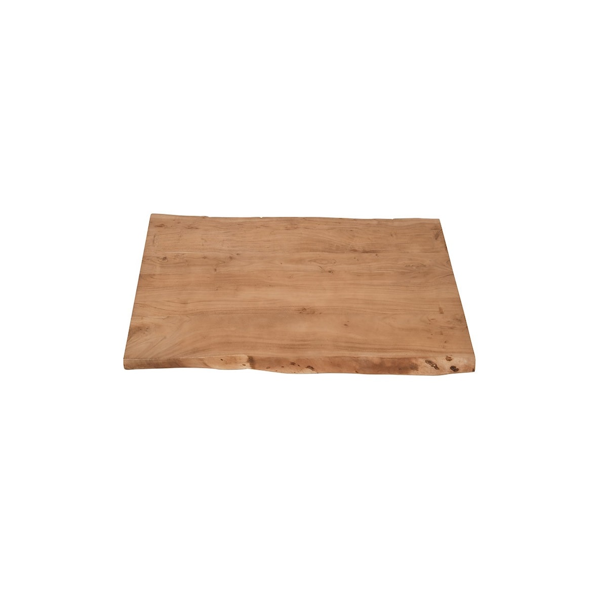 Plateau de table acacia 70 x70 épaisseur 3.5cm