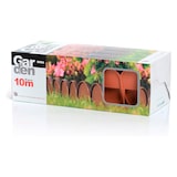 thumbnail of Gartenrand Prosperplast Garder Line 20 Stück aus Kunststoff 10 x 10 x 0,09 m in Braun