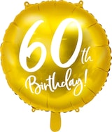 thumbnail of 60. Geburtstag Folienballon gold