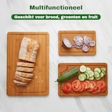 thumbnail of Bikolo® Snijplankenset Met Houder 3-Delig - Snijplanken Bamboe