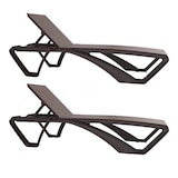 thumbnail of Resol MARINA CLUB Set 2 Tumbona Exterior Estructura Wengue - Textilene Chocolate