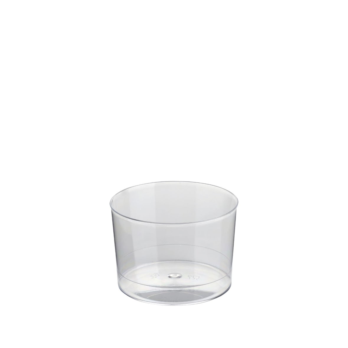 Metro Professional -Vaso reciclable y reutilizable de PS transparente 210 ml – Caja con 12 packs de 20 unidades