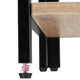 thumbnail of tectake Scaffali ad angolo Castlebar 30 x 30 x 150 cm - Industriale legno chiaro, rovere Sonoma - 404772