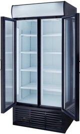 thumbnail of GastroHero Getränkekühlschrank PROFI 783 Slim mit Klapptüren schwarz
