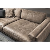 thumbnail of KAWOLA Big Sofa RAINA Leder taupe