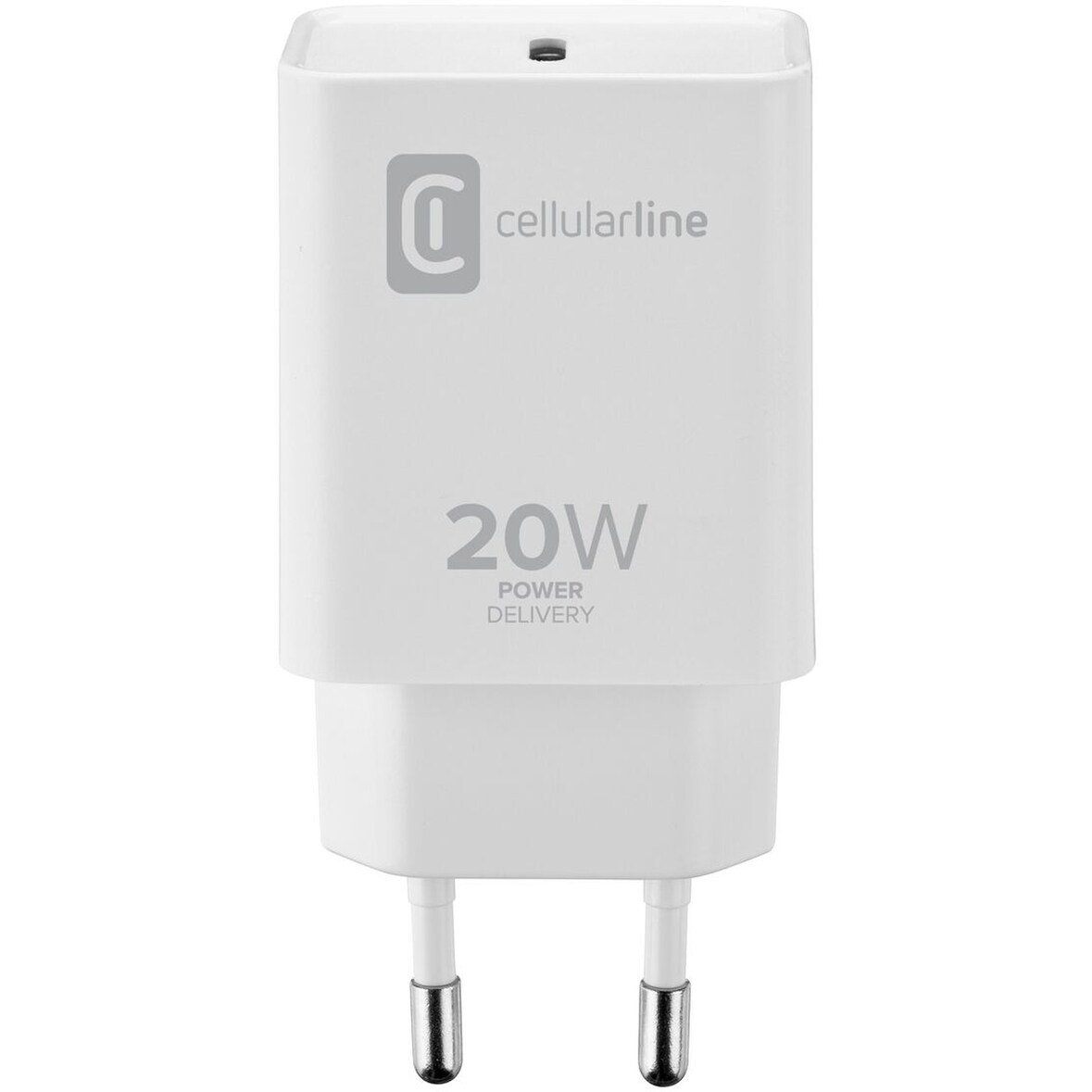 Cellularline USB-C CHARGER für APPLE 20W, white