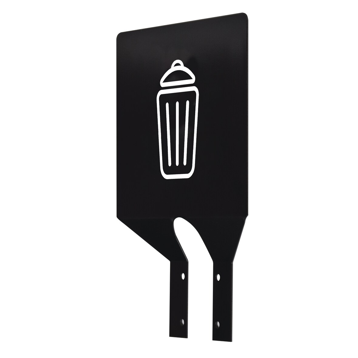 ROSSIGNOL Plaque signalétique de tri pour poteau COLLEC non recyclable