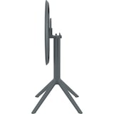 thumbnail of Lot de 2 tables d’extérieur rondes pliantes de 60 cm Sky Table Gris foncé