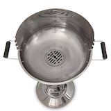 thumbnail of ACTIVA Edelstahl Holzkohle Säulengrill "Bavaria" mit 40 cm großen verchromten, verstellbaren Grillrost und Lüftungsregler in der Säule