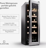 thumbnail of Klarstein Shiraz Premium Smart 12 Slim Weinkühlschrank für 12 Flaschen Silber-Metallic