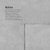 thumbnail of Kuscheldecke Mikrofaser Flausch 220x240cm - Silbergrau