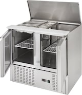 thumbnail of GastroHero Saladette ECO 900 – Profi Saladette aus Edelstahl, GN-kompatibel, Umluftkühlung, +2 bis +8°C