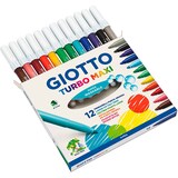 thumbnail of GIOTTO - Estuche 12 Rotuladores Maxi-Turbo, Súper Lavables con Bloqueo de Punta