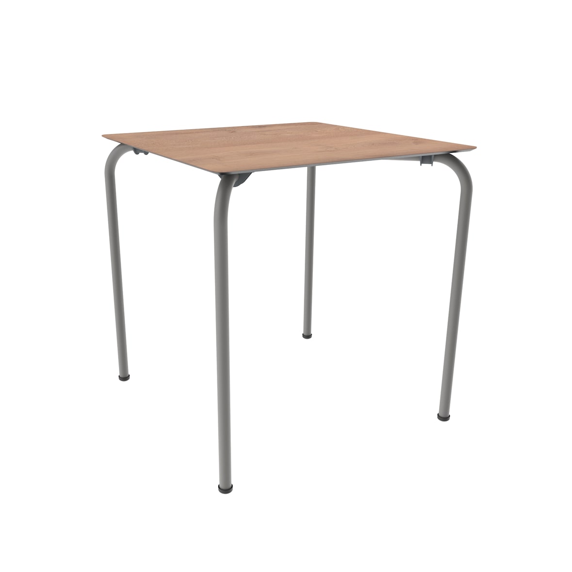 garbar CORE Mesa Cuadrada Interior, Exterior 70x70 Roble Natural