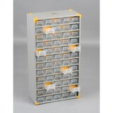 thumbnail of Kleinteilemagazin, HxBxT 565x300x140mm, 60 Schubladen, grau
