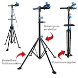 thumbnail of Fahrrad Montageständer Reparaturständer Ständer höhenverstellbar klappbar