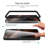 thumbnail of 3x 9H Panzerglas für iPhone 15 Pro Max HD KLAR mit Montagerahmen echtes Tempered Glass Displayschutz Schutzglas Hartglas Schutzfolie Screen-Protector