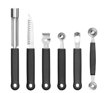 HENDI Trousse décoration - 6 pièces, Noir, 280x100x(H)50mm