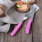 thumbnail of GRÄWE Tafel- Brötchenmesser / Frühstücksmesser Set pink