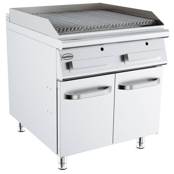 Combisteel watergrill met 2 deuren, 800 x 900 x 900 mm, gas, 22 kW