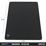 thumbnail of Titanwolf Gaming Mauspad XL, 440 x 350mm Mousepad mit Stoffoberfläche, Gummierte Rückseite, kleines Motiv