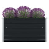 thumbnail of vidaXL Hochbeet 100×100×45 cm Verzinkter Stahl Anthrazit